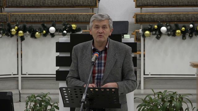 Разбор Священного Писания 20 декабря 2023 года. Церковь ЕХБ "Преображение" г. Сарань. смотреть онлайн