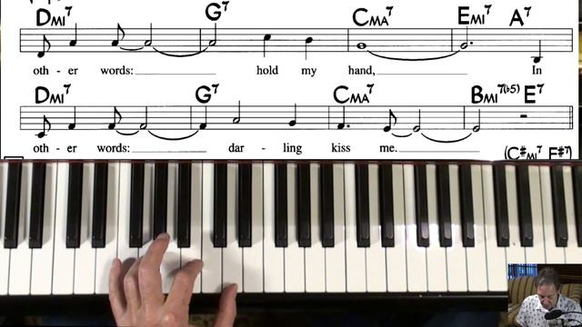 Tutorial #2 🌙 🎹 basic chords for beginners - Fly Me To The Moon смотреть онлайн