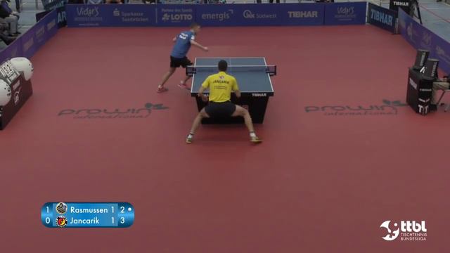 Tobias Rasmussen vs Lubomir Jancarik (TTBL Selcted) смотреть онлайн