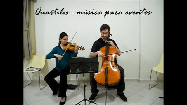 Marcha Imperial - Star Wars (Duo Quartilis - violino e cello) смотреть онлайн