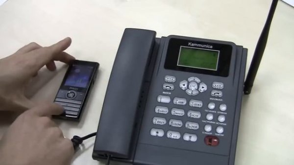 Тестируем стационарный GSM телефон Kammunica GSM-Phone за 2500 руб