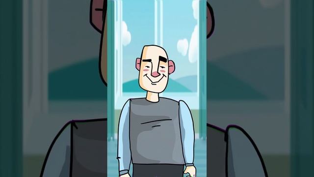 Полотенце на голове #видыблогеров #анимация