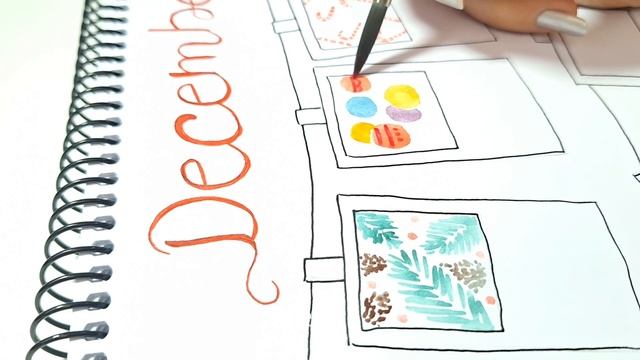 bullet journal ideas | ? December bullet journal | Christmas theme?❄ смотреть онлайн