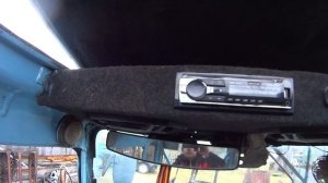 Открытие люка малой кабины мтз и полка под магнитолу