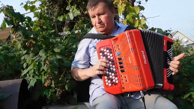 Еврейский танец "7:40" от Сан Саныча на баяне Roland fr-1xb смотреть онлайн