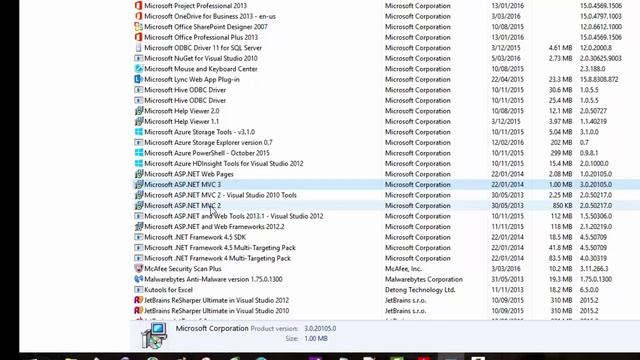 How to Install ASP.NET MVC in Visual Studio - Part 1 смотреть онлайн
