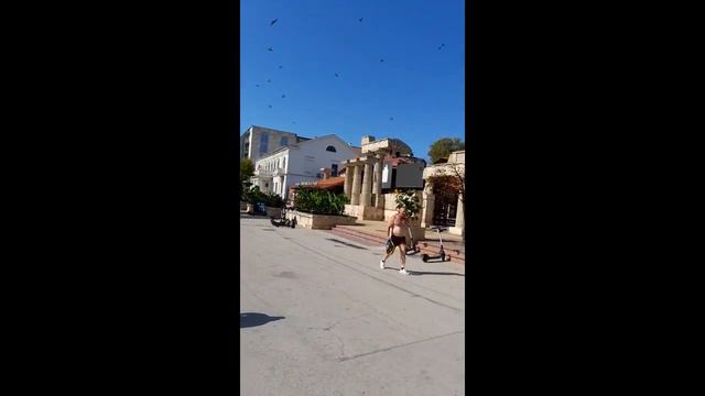 Феодосия. Электричка. Крым. смотреть онлайн