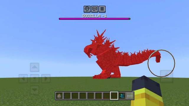 Godzilla Minus One MOD in Minecraft PE смотреть онлайн