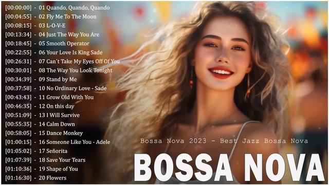 Best Bossa Nova Songs Playlist ☕ Most Popular Relaxing Jazz Bossa Nova Covers смотреть онлайн