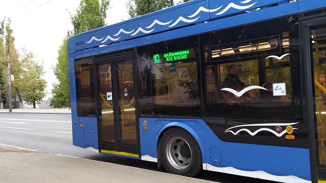 Нулевой рейс из депо | троллейбус ПКТС 6281.01 Адмирал г. Саратов смотреть онлайн