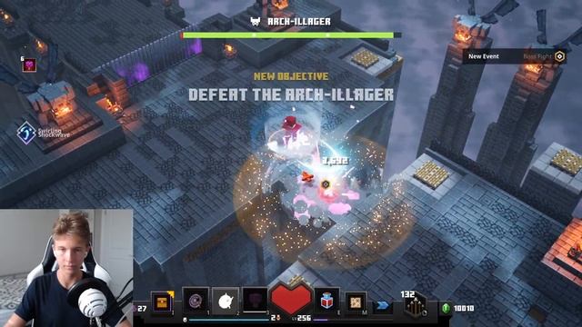 The NEW Best Weapon in Minecraft Dungeons: Creeping Winter DLC (VERY STRONG!!) смотреть онлайн