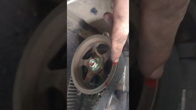 Part 5 2000-2004 Subaru Outback Timing Belt change смотреть онлайн