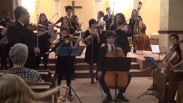 Vivaldi Concerto RV565 en ré mineur, 2e mvt, Ensemble Spiritelli de David Castro-Balbi смотреть онлайн