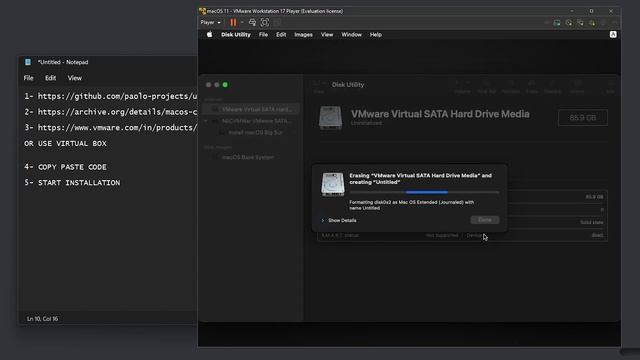 Install macOS Big Sur In VMware/Virtual Box For Windows Laptop | Apple OS in VM Machine For Free смотреть онлайн