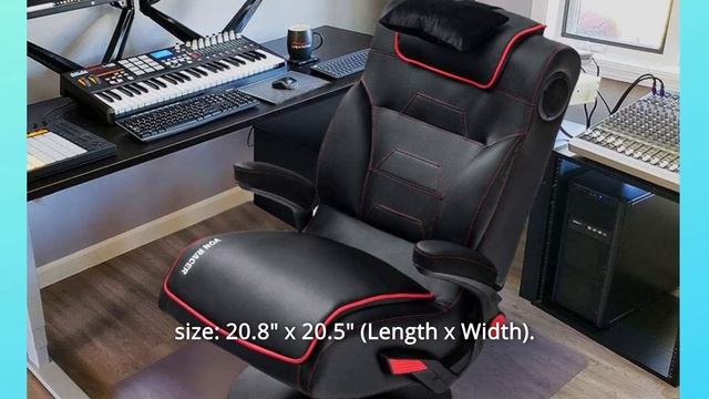 VON Racer Rocking Video Gaming Chair Review смотреть онлайн