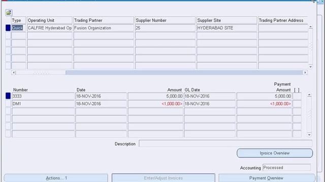 Oracle Financials Online Training | 3Way Matching, Debit Memo & Prepayment Invoice Process смотреть онлайн