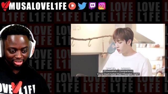 MUSALOVEL1FE Reacts to Bang Chan and his problem child Changbin смотреть онлайн