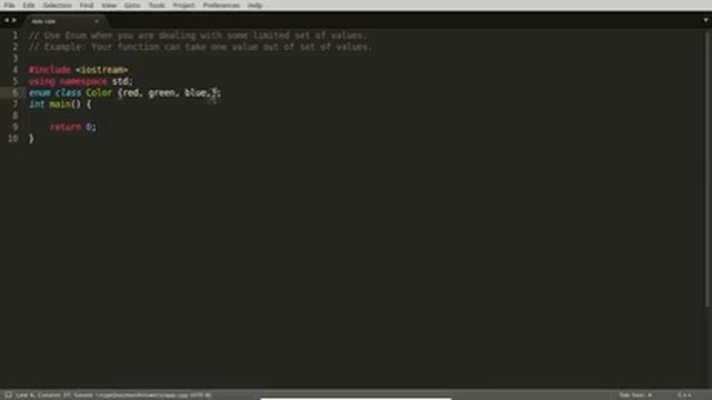 What Is The Best Place To Use Enum In C++? смотреть онлайн