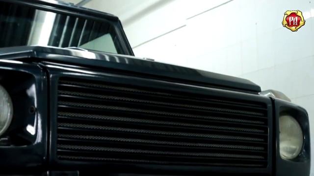 Решетка радиатора на Mercedes Benz G смотреть онлайн