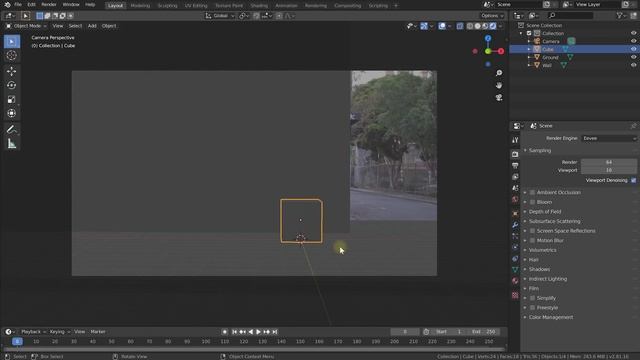 How to Add 3D Objects to Your Videos with Blender & After Effects | PART 1 смотреть онлайн