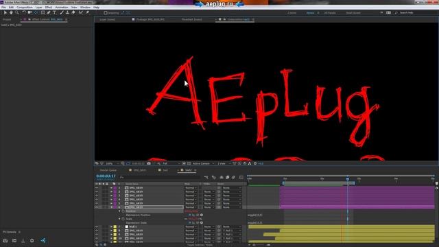 Чернильные титры и рукописный текст в After Effects (+проект) - AEplug 173 смотреть онлайн