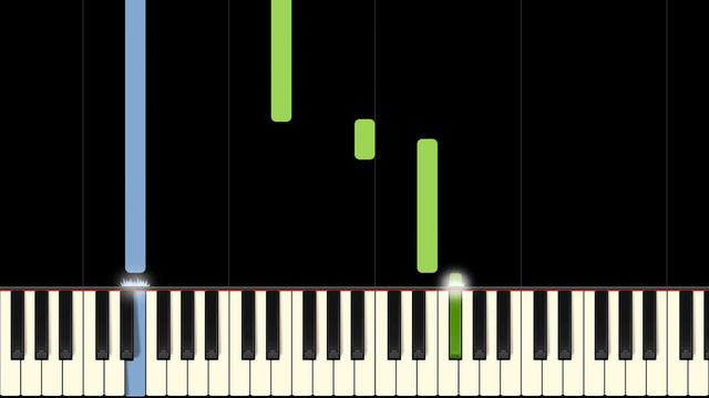 QUEEN - WHO WANTS TO LIVE FOREVER - Easy Piano Tutorial смотреть онлайн