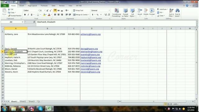Excel - Modify Row Height смотреть онлайн