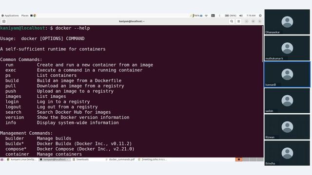 kaniyam Docker session Sep 07 2023 смотреть онлайн