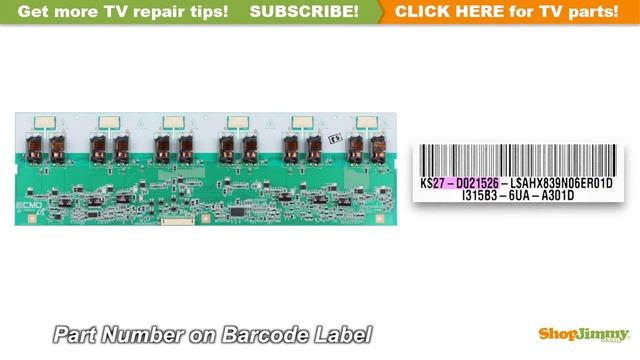 SAMSUNG LN32 Backlight Inverter Boards Replacement Guide For LCD TV Repair