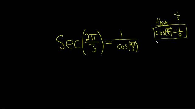 Compute sec(2pi/3) by hand with no calculator by using the unit circle смотреть онлайн