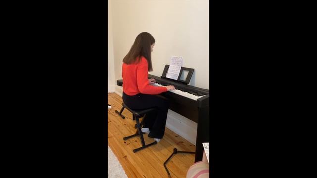 Laura Coutinho piano Prof Svetlana O relógio F de Freitas AMC MAR 2020 смотреть онлайн