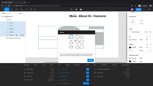 Figma. Урок 1. Знакомство с инструментами Figma. Создание простейших фигур. Работа со слоями смотреть онлайн