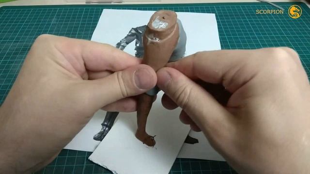 Sculpting SCORPION from Мortal Кombat 11/ Лепим СКОРПИОНА из Мortal Кombat 11 смотреть онлайн