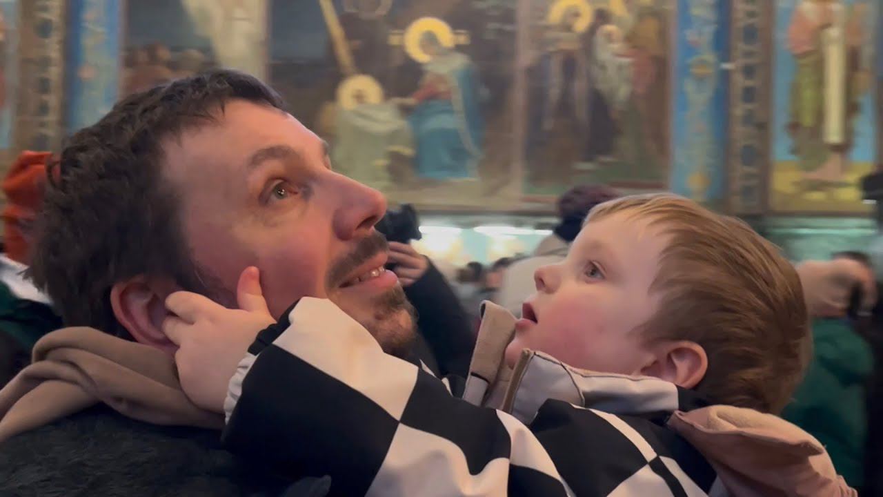 Gavriil And Savior On Spilled Blood Church In Petersburg - Гавриил и храм Спас на Крови в Петербурге