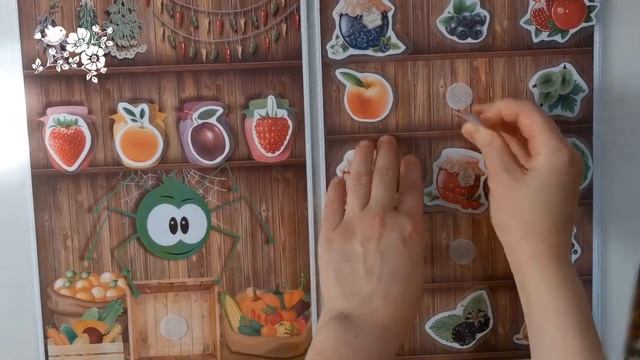 Развивающая книжка своими руками для детей 2-3 лет / DIY Пташечка [ 3-4 разворот ] смотреть онлайн