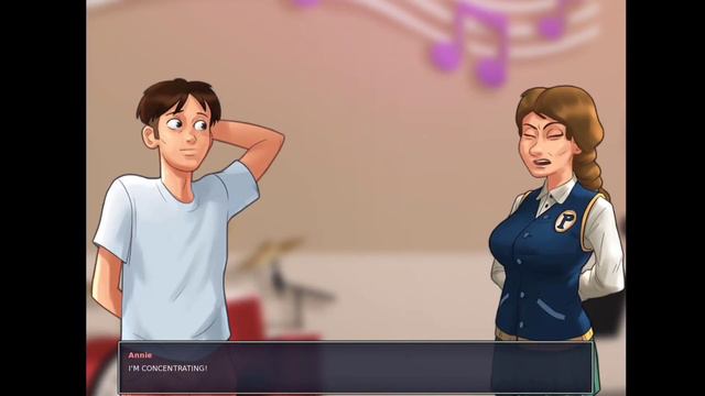 Miss Dewitt's Full Walkthrough | Summertime Saga 0.20.14 | Music Class Teacher Complete Storyline смотреть онлайн