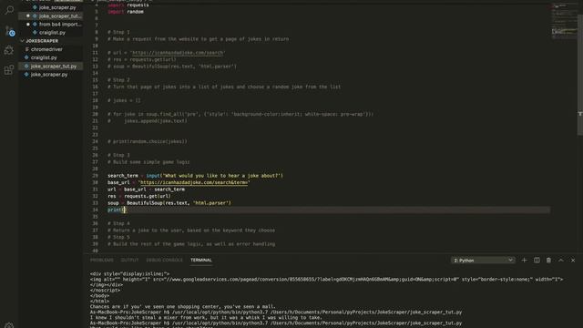 Intro To Web Scraping with Python and Beautiful Soup (Web Scraping App Tutorial) смотреть онлайн