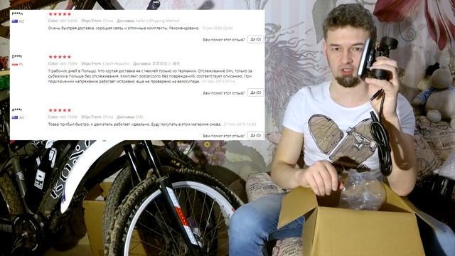 TONGSHENG TSDZ2 ⚡ РАСПАКОВКА ⚡ компактный мид-драйв с Torque сенсором