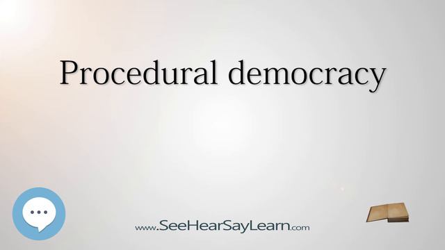 Procedural democracy - Know It ALL 🔊✅ смотреть онлайн