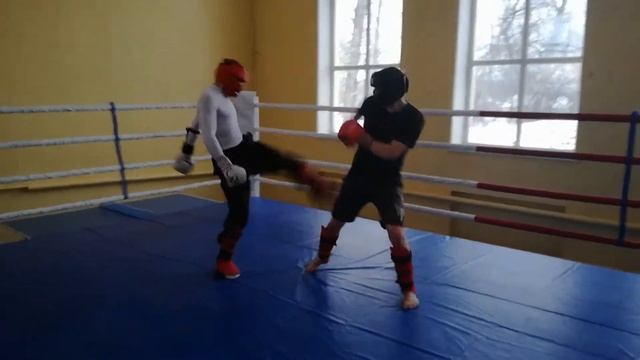 Спарринг в Воронеже с учеником Владимира Хаванских. смотреть онлайн