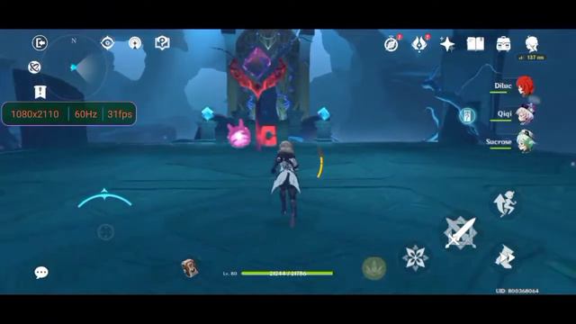 Genshin Impact v1.3 on Redmi Note 9 смотреть онлайн