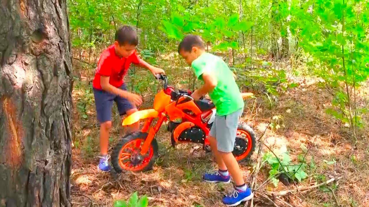 НАШЛИ ПИТБАЙК. ТЕПЕРЬ МЫ КРУТЫЕ!!! смотреть онлайн