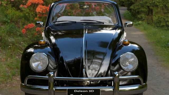 3D Model of Volkswagen Beetle Convertible Review смотреть онлайн