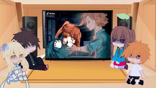 fandoms react to eachother | your turn to die | 3/4 | gacha club reaction смотреть онлайн