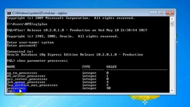 How To increase parameter of oracle смотреть онлайн