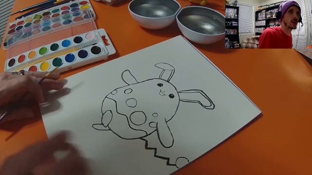 Pokemon Art Night 39: Watercolor plus a crack-a-pack! смотреть онлайн