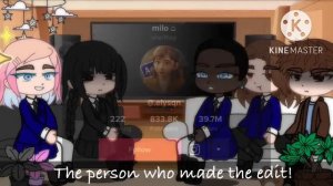 Wednesday reacts to Wednesday Addams