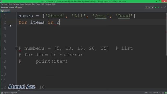 Python tutorial List str and int القوائم смотреть онлайн
