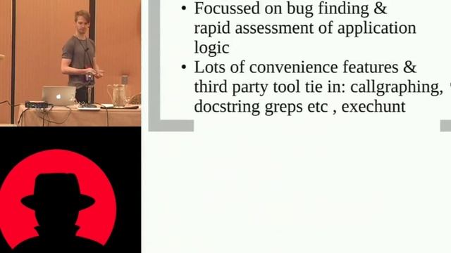 Black Hat USA 2010: pyREtic: Reversing Obfuscated Python Bytecode Live Python Objects 4/5 смотреть онлайн