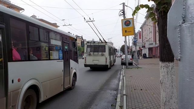 Рязанский троллейбус! От старых ЗиУ до современных Адмиралов | Троллейбусный микс смотреть онлайн